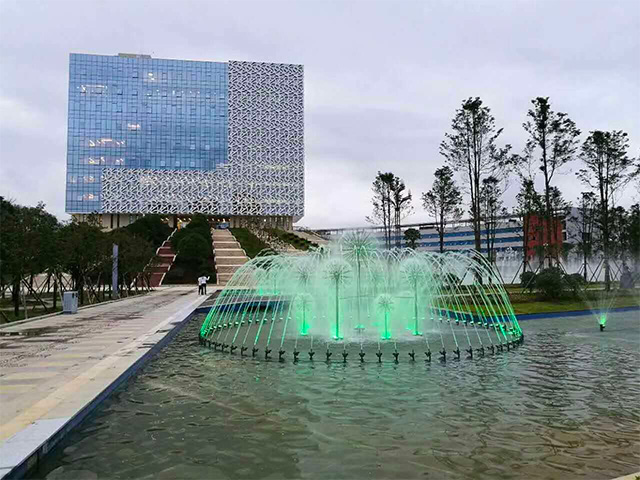 廣場噴泉水景